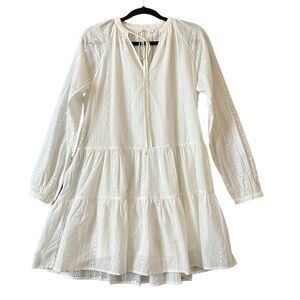 Talulah White Eyelet Dress Women's Size: Small